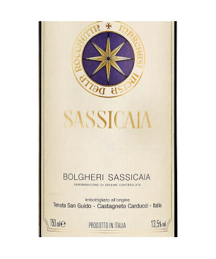Sassicaia Bolgheri Sassicaia DOC 2012 - Tenuta San Guido