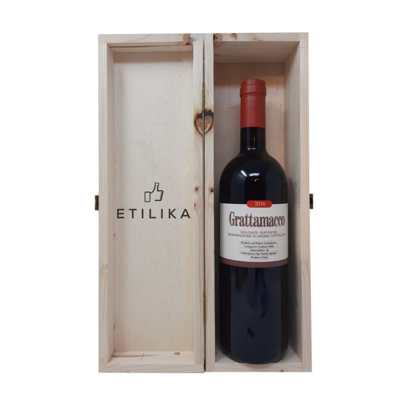 Bolgheri Superiore DOC Grattamacco 2019 - Colle Massari [Cassetta di Legno]