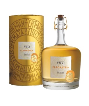 Grappa Cleopatra Moscato Oro - Poli [Astucciata. 0.70 lt]