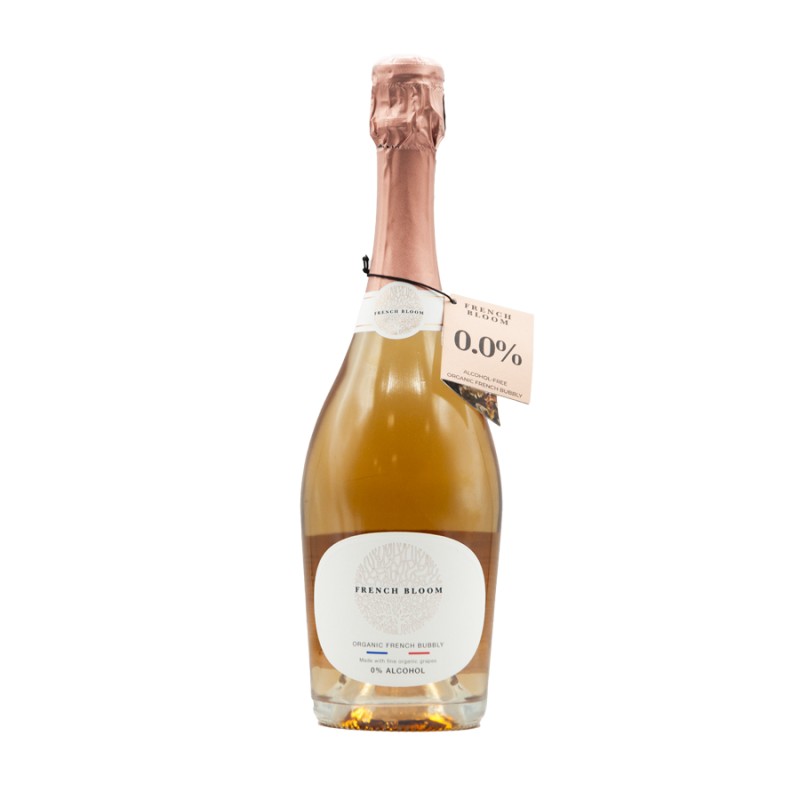 Spumante French Bloom La Rosè Organic French Bubbly 0.0 Alcohol Free - French Bloom Spumante French Bloom La Rosè Organic French Bubbly 0.0 Alcohol Free - French Bloom