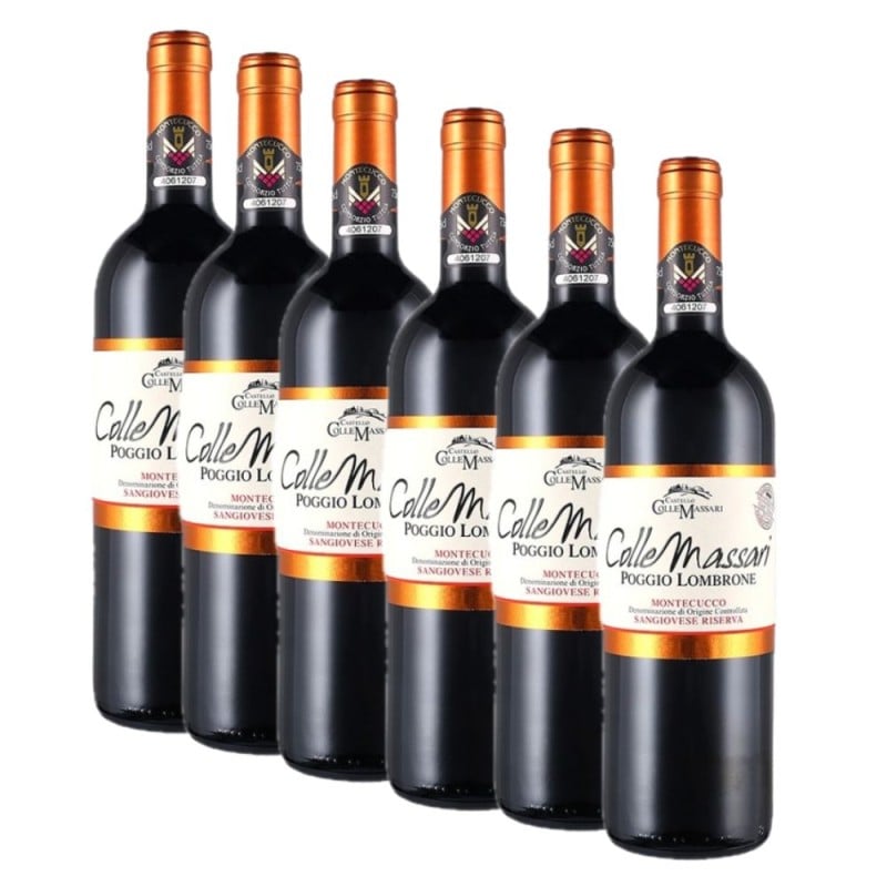 Montecucco Rosso Riserva DOC Poggio Lombrone 2016 - Colle Massari [Box 6 bottles]