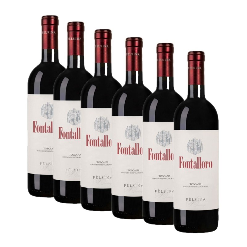 Fontalloro Sangiovese Toscana IGT 2019 - Felsina [Original wooden case, 6 bottles]