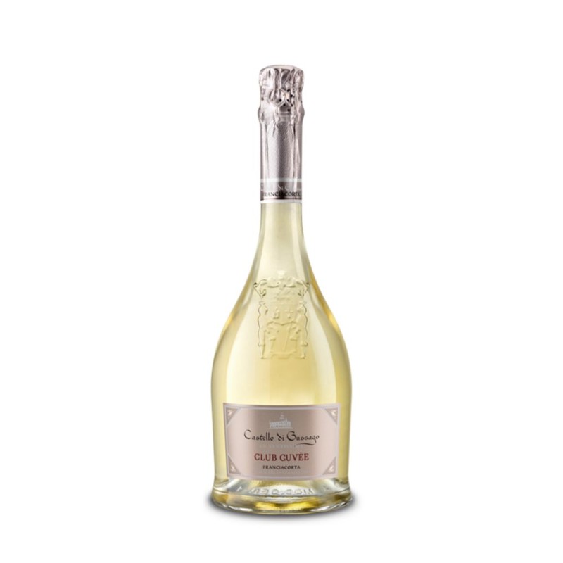 Franciacorta saten DOCG Club Cuvèe 2016 - Castello di Gussago Franciacorta saten DOCG Club Cuvèe 2016 - Castello di Gussago
