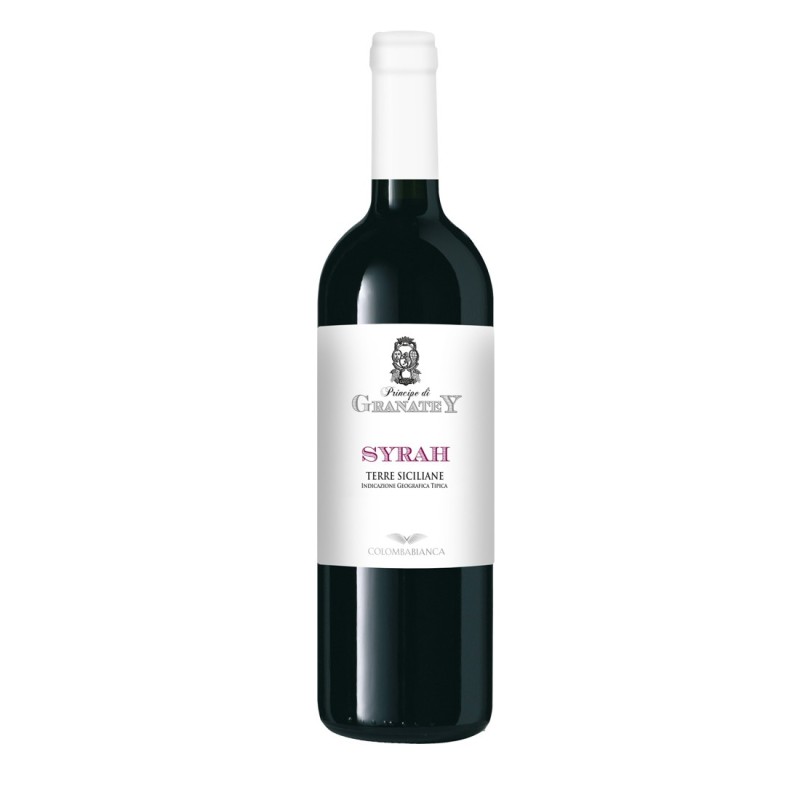 Syrah Terre Siciliane IGT Principe di Granatey 2023 - Colomba Bianca