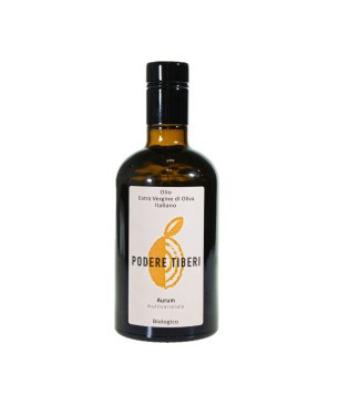 Olio evo Aurum Bio 2025 - Podere Tiberi [0.50 lt]