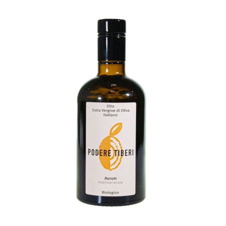 Olio evo Aurum Bio 2025 - Podere Tiberi [0.50 lt]