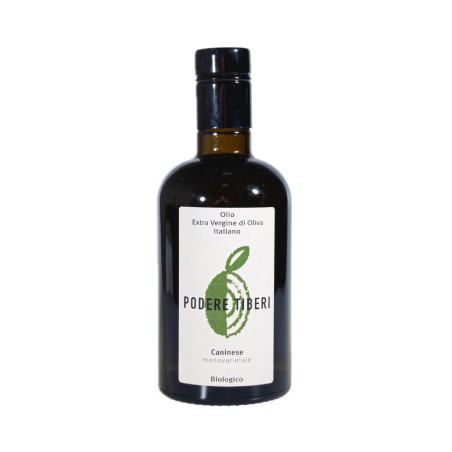 Olio evo Caninese Bio 2025 - Podere Tiberi [0.50 lt]