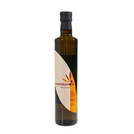 Olio evo Monocultivar Biancolilla 2025 - Mandranova [0.50 lt]