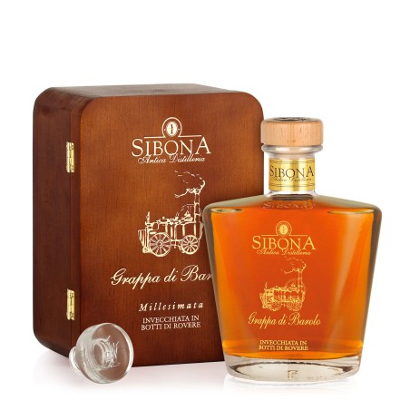 Grappa di Barolo Riserva Speciale Millesimata 2010 - Sibona [0.70 lt, Astucciata]