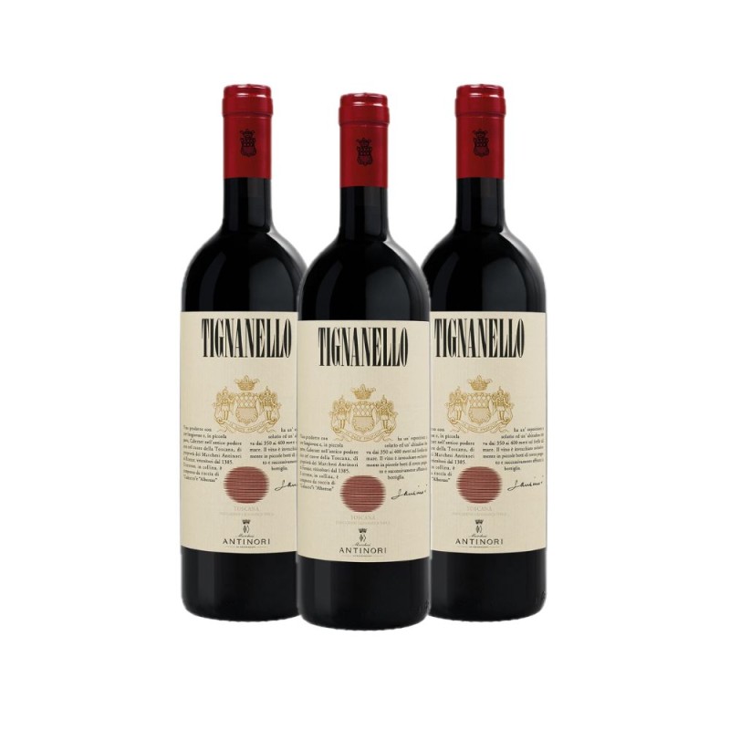 Box Verticale Tignanello IGT 2020-2021-2022 - Antinori [3 bottiglie]