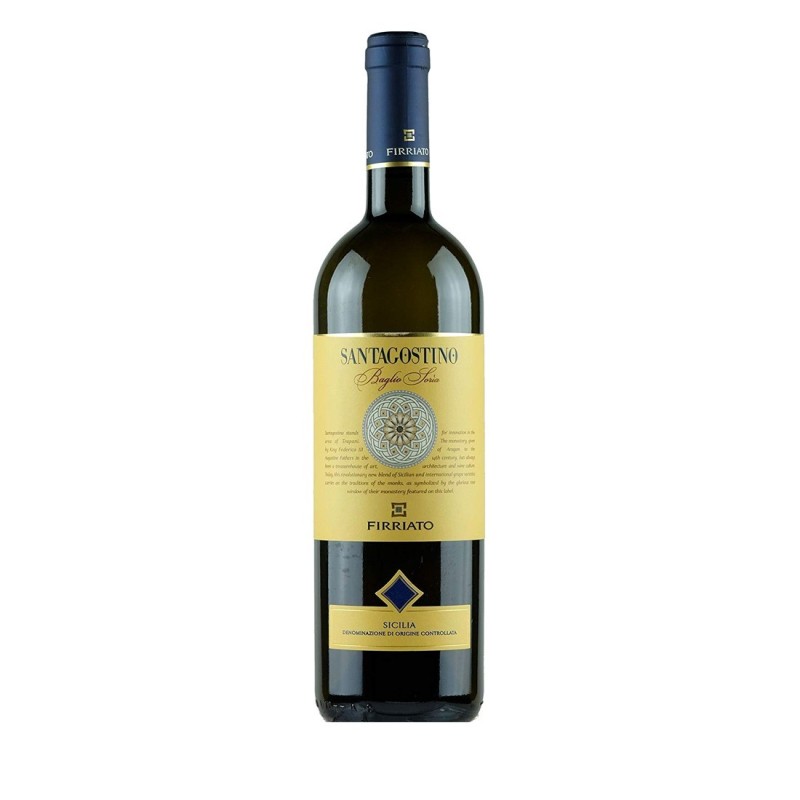 SantAgostino Bianco Baglio Soria Sicilia IGT 2024 - Firriato