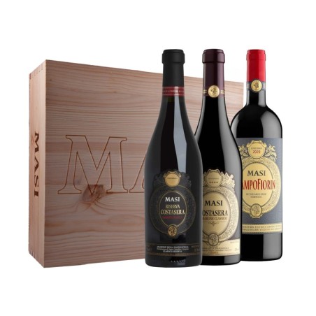 Box Degustazione Costasera + Costasera Riserva + Campofiorin [Cassetta in legno 3 bt]