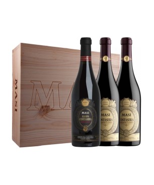 Box Degustazione Amarone della Valpolicella Classico DOCG Costasera + Riserva - Masi [Cassetta in legno 3 bt]