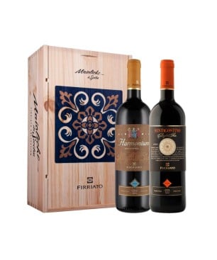 Box Degustazione Harmonium + Sant'Agostino - Firriato [Cassetta di legno, 2 bt]