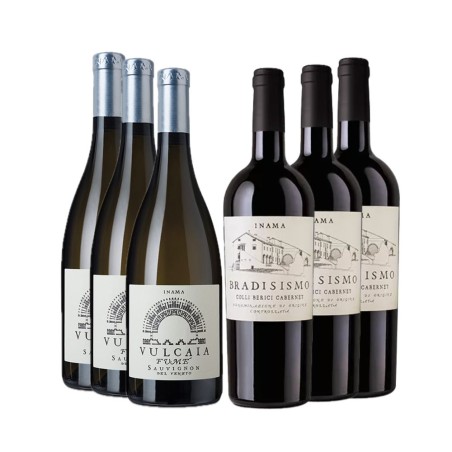Box Degustazione Bradisismo 2021 + Vulcaia Fumé 2023 - Inama [6 bt]
