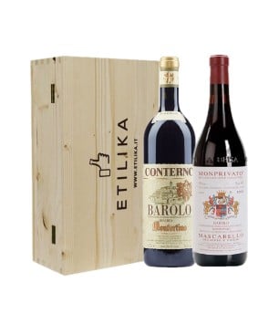 Box Piemonte Fine Wines - Monfortino 2019 + Monprivato 2021