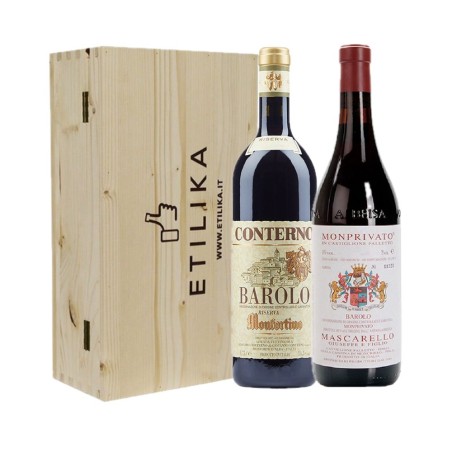 Box Piemonte Fine Wines - Monfortino 2019 + Monprivato 2021