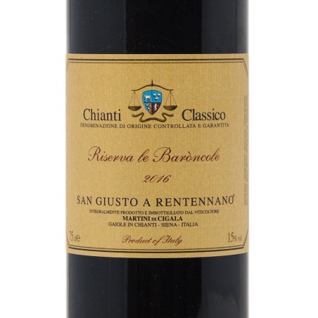 Chianti Classico Riserva DOCG Le Baroncole 2022 - San Giusto a Rentennano