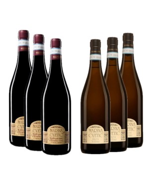 Box Degutazione Trebbiano d'Abruzzo Riserva + Montepulciano d'Abruzzo Riserva San Martino - Marina Cvetic [6 bt]