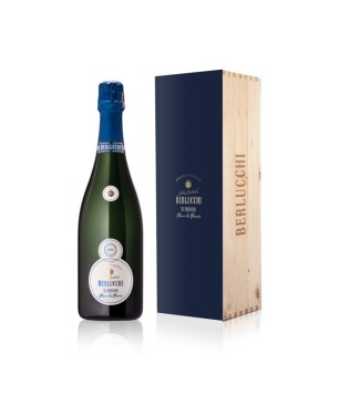 Franciacorta DOCG Blanc de Blancs Nature '61 Millesimato 2018 - Berlucchi [Cassetta Legno Luxury]
