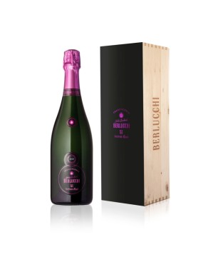 Franciacorta Rosè DOCG Nature '61 Millesimato 2016 - Berlucchi [Legno Luxury]