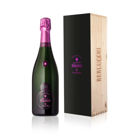 Franciacorta Rosè DOCG Nature '61 Millesimato 2016 - Berlucchi [Legno Luxury]