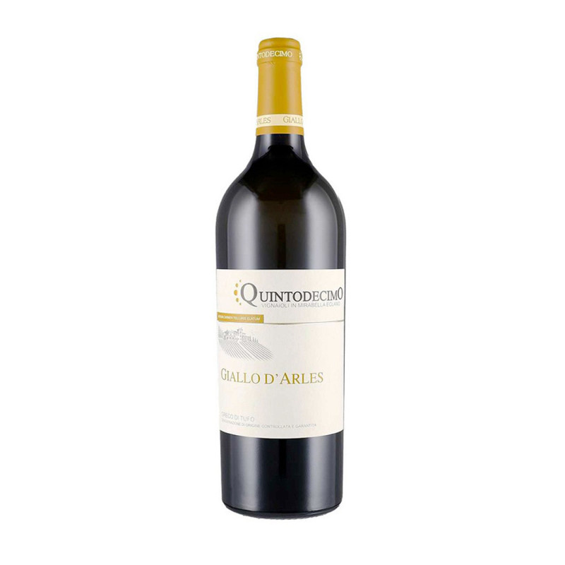 Greco di Tufo DOCG Giallo d'Arles 2024 - Quintodecimo Greco di Tufo DOCG Giallo d'Arles 2024 - Quintodecimo