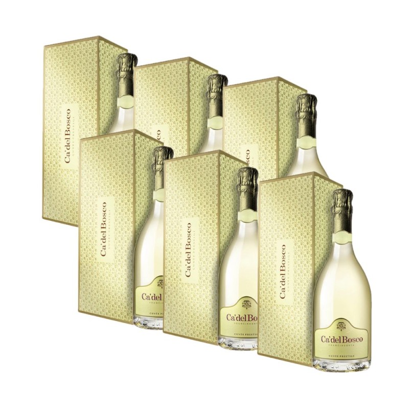 Franciacorta DOCG Extra Brut Cuveè Prestige Edizione 48 - Ca' del Bosco [Box di 6 bottiglie astucciate]