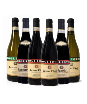Box Degustazione Piemonte "Etichette Storiche" Dogliotti [6 bottiglie]