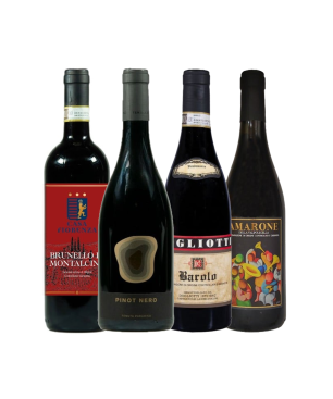Box Degustazione Grandi Vini d'Italia [4 bottiglie]