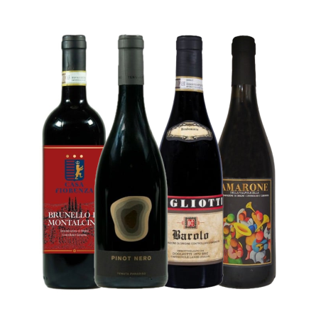 Box Degustazione Grandi Vini d'Italia [4 bottiglie]