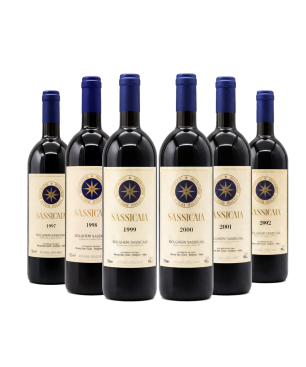 Sassicaia Verticale 1997/2002 - Tenuta San Guido [6 bottiglie]