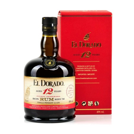 Rum Demerara El Dorado 12 Anni [0.70 lt, Astucciato]