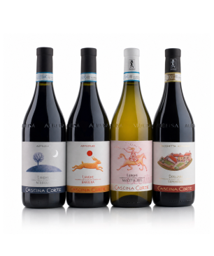 Box Degustazione Piemonte Amphorae - Cascina Corte [4 bot]