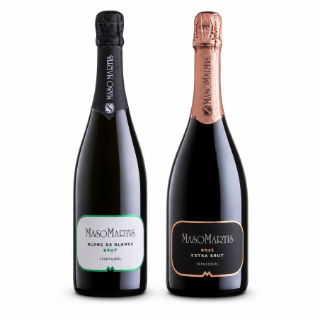 Box Trento Doc Rosè + Blanc de Blancs - Maso Martis [2 bot]