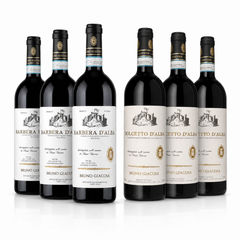 Box Barbera e Dolcetto d'Alba - Bruno Giacosa [6bot]