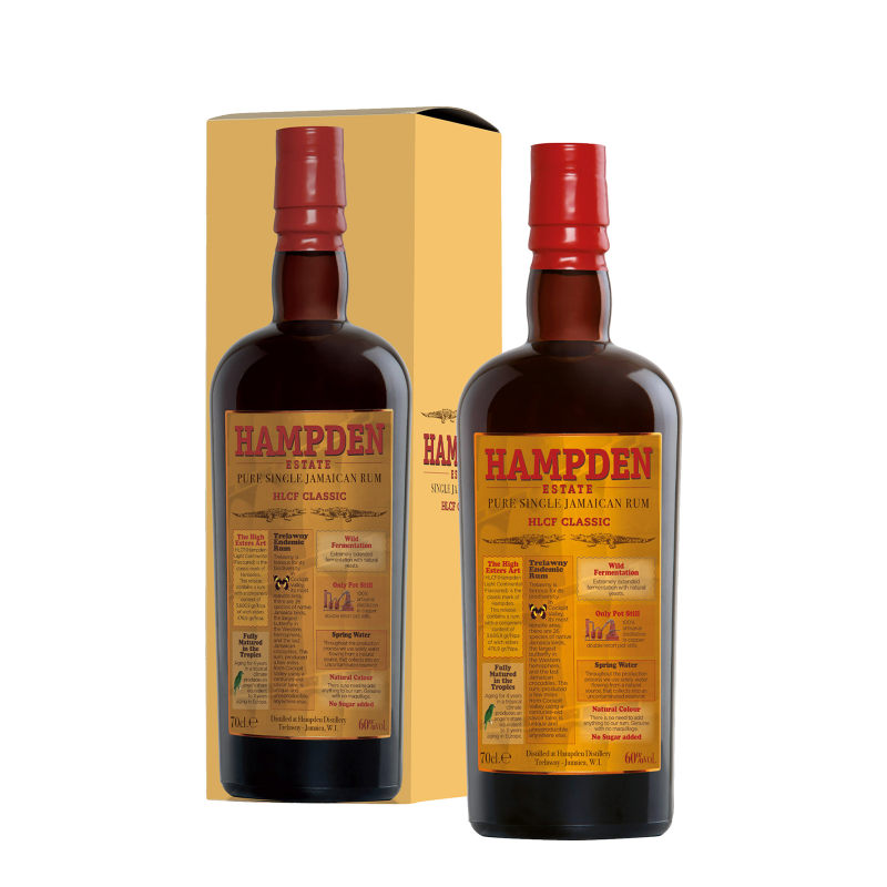 Jamaica Rum Hampden Estate HLCF 2017 Classic Overproof 60° - Hampden Estate  [Astucciato]