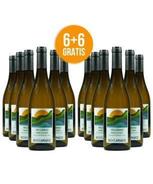 Pecorino Terre di Chieti IGT 2025 - Roccamarsi [6+6 Gratis]