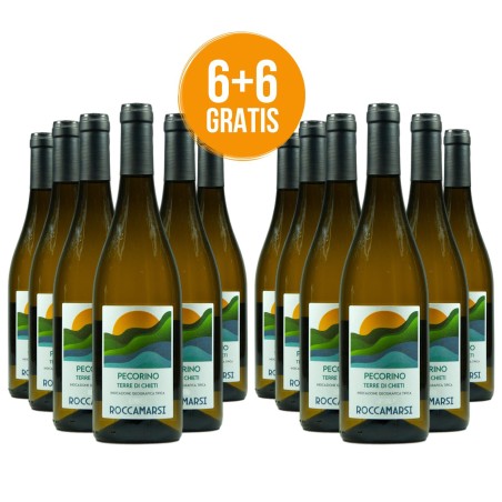 Pecorino Terre di Chieti IGT 2025 - Roccamarsi [6+6 Gratis]