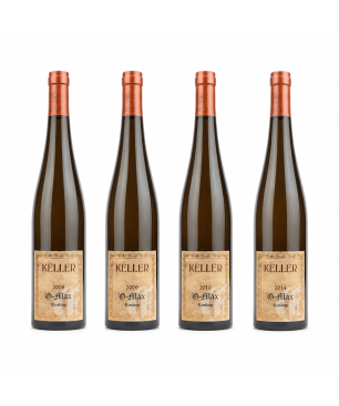 Verticale Riesling Trocken G-Max 2008/09/10/14 - Weingut Klaus Keller [4 bot]