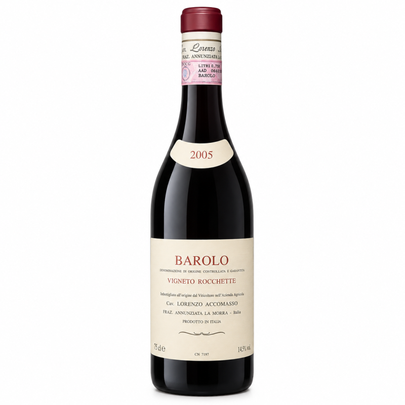 Barolo Vigneto Rocchette Riserva 2005 - Lorenzo Accomasso Barolo Vigneto Rocchette Riserva 2005 - Lorenzo Accomasso