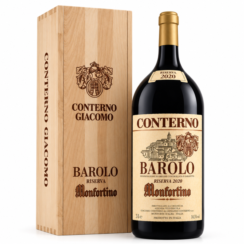 Barolo Riserva DOCG Monfortino 2020 - Giacomo Conterno [Double Magnum, 3 L] *Pre-Order*