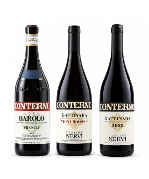 Francia Gattinara Cru Box - Giacomo Conterno [3 bottles] *Pre-Order*