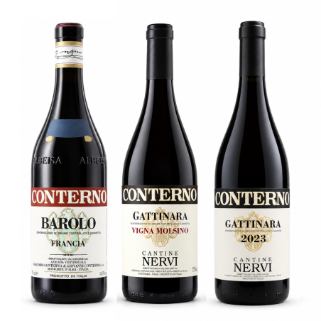Francia Gattinara Cru Box - Giacomo Conterno [3 bottles] *Pre-Order*