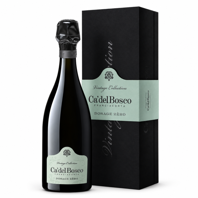 Franciacorta DOCG Vintage Collection Dosage Zero 2021 - Ca' del Bosco [Gift Box]