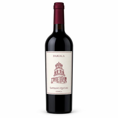 Saperavi Qvevri Georgian Red Wine 2025 - Monaci di Dariali