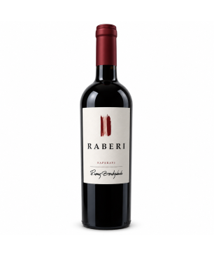 Saperavi Dry Red Wine Georgia 2022 - Raberi