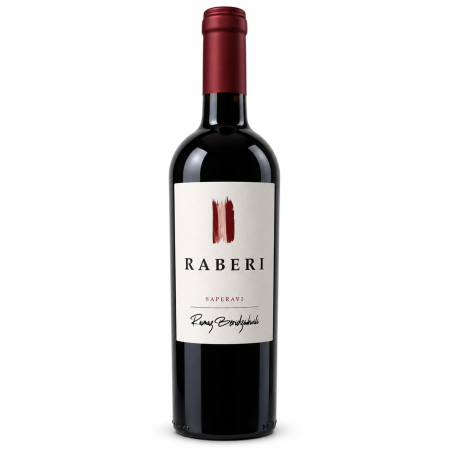 Saperavi Dry Red Wine Georgia 2022 - Raberi