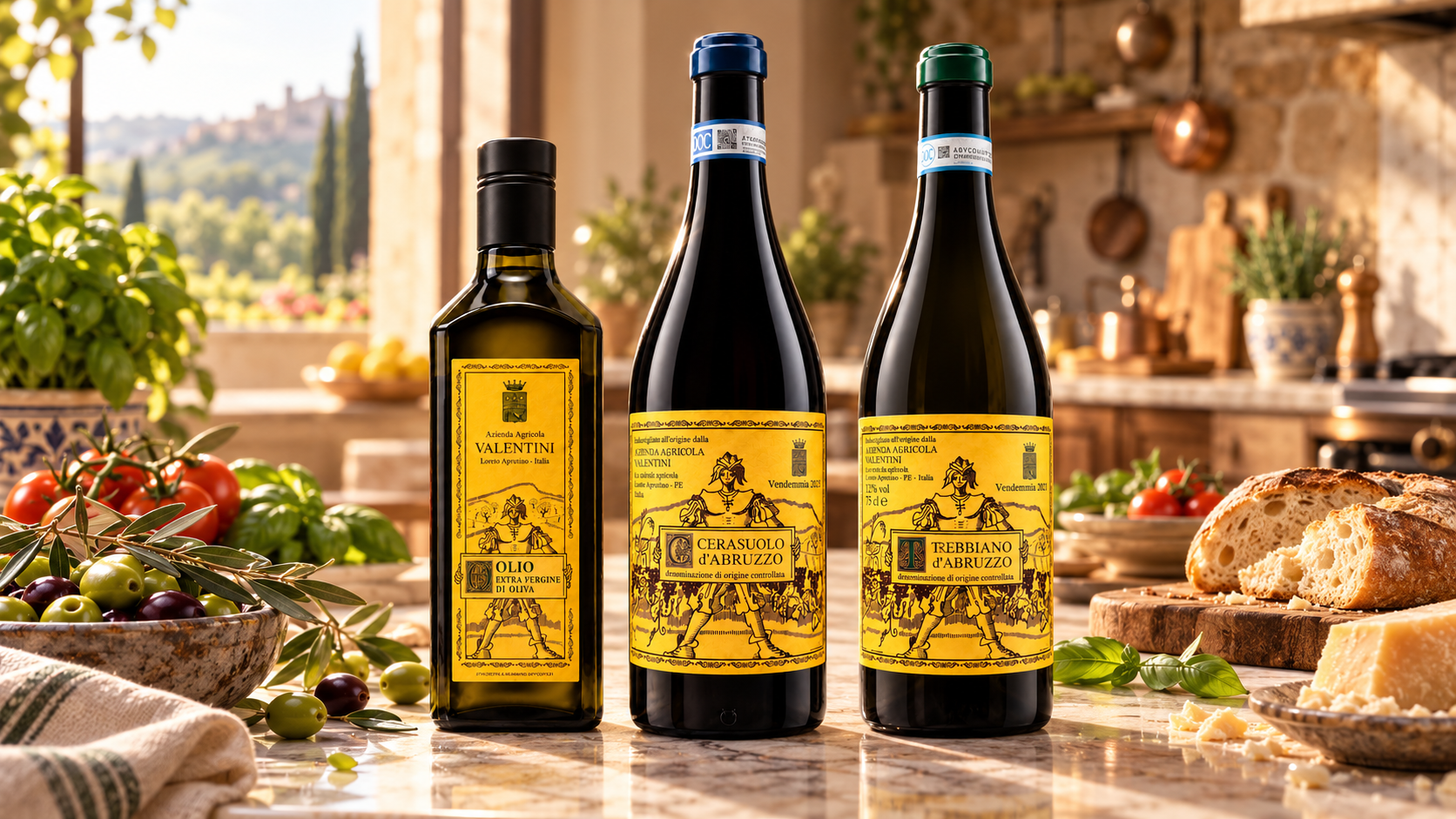 Two great wines. One legendary name.